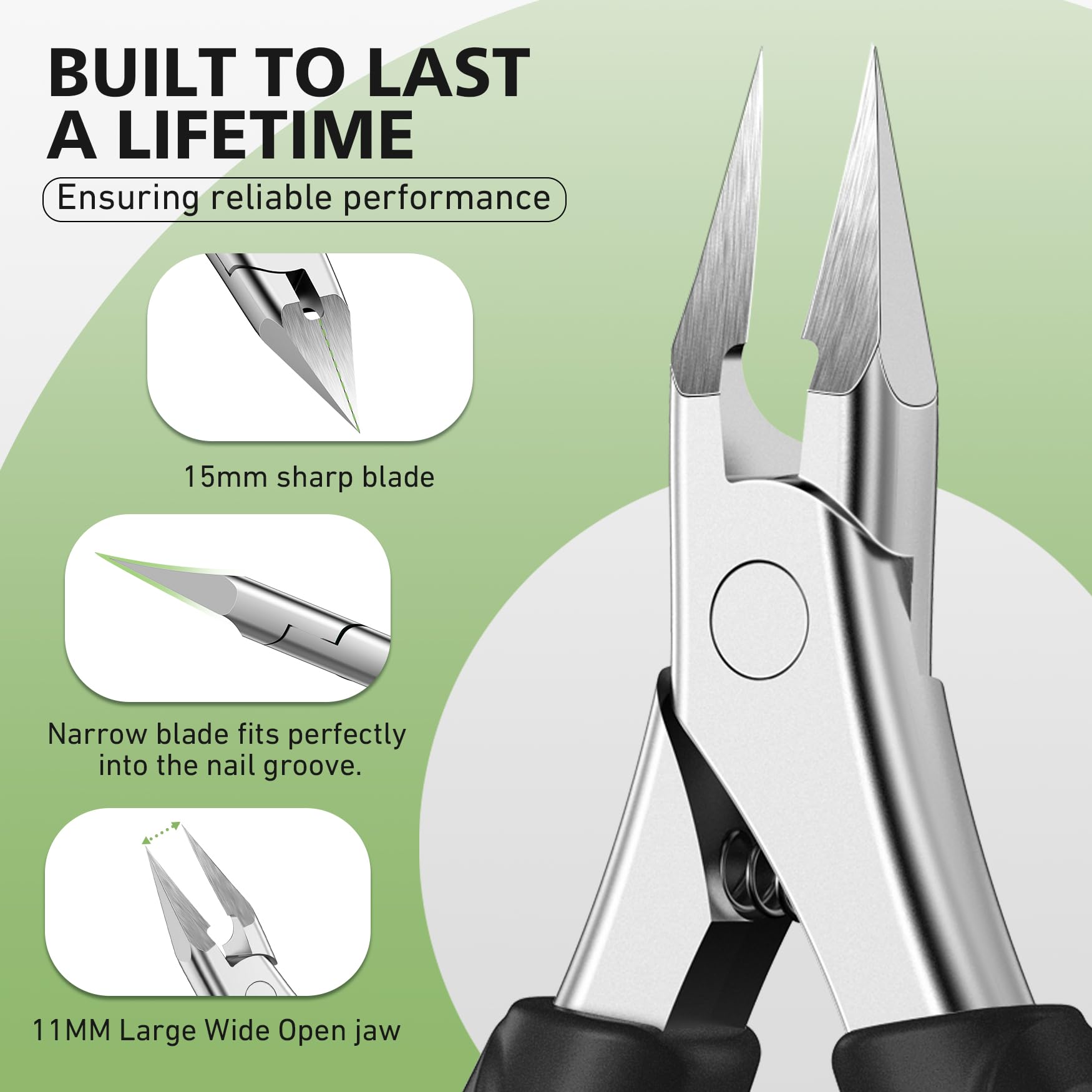 Baluca senior-friendly spring-loaded design reduces effort.
