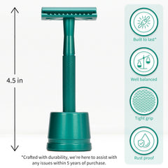 Bambaw five-blade stainless steel pack for durable blades