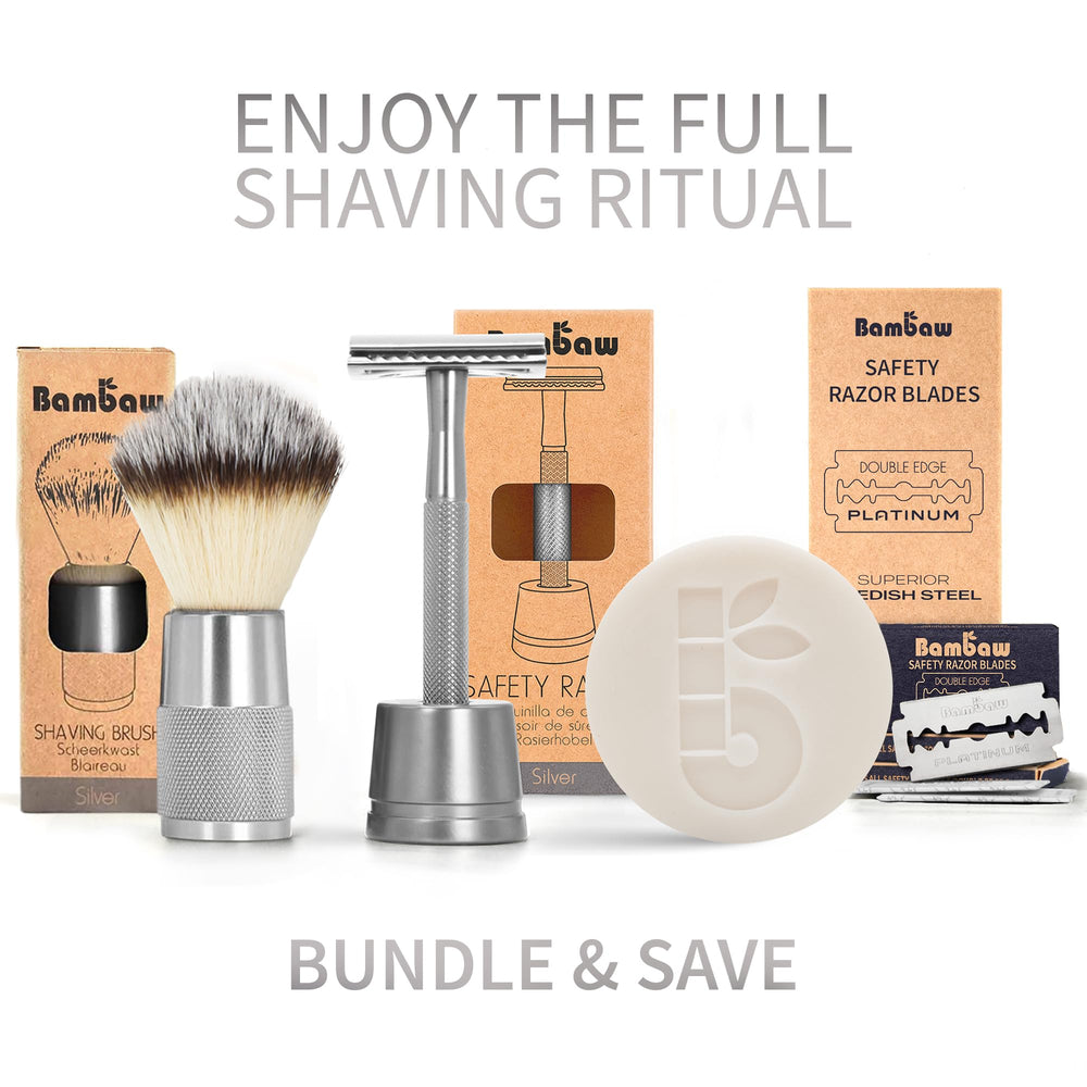 Bambaw gift-pack shaving kit suitable for beginners and experienced users
