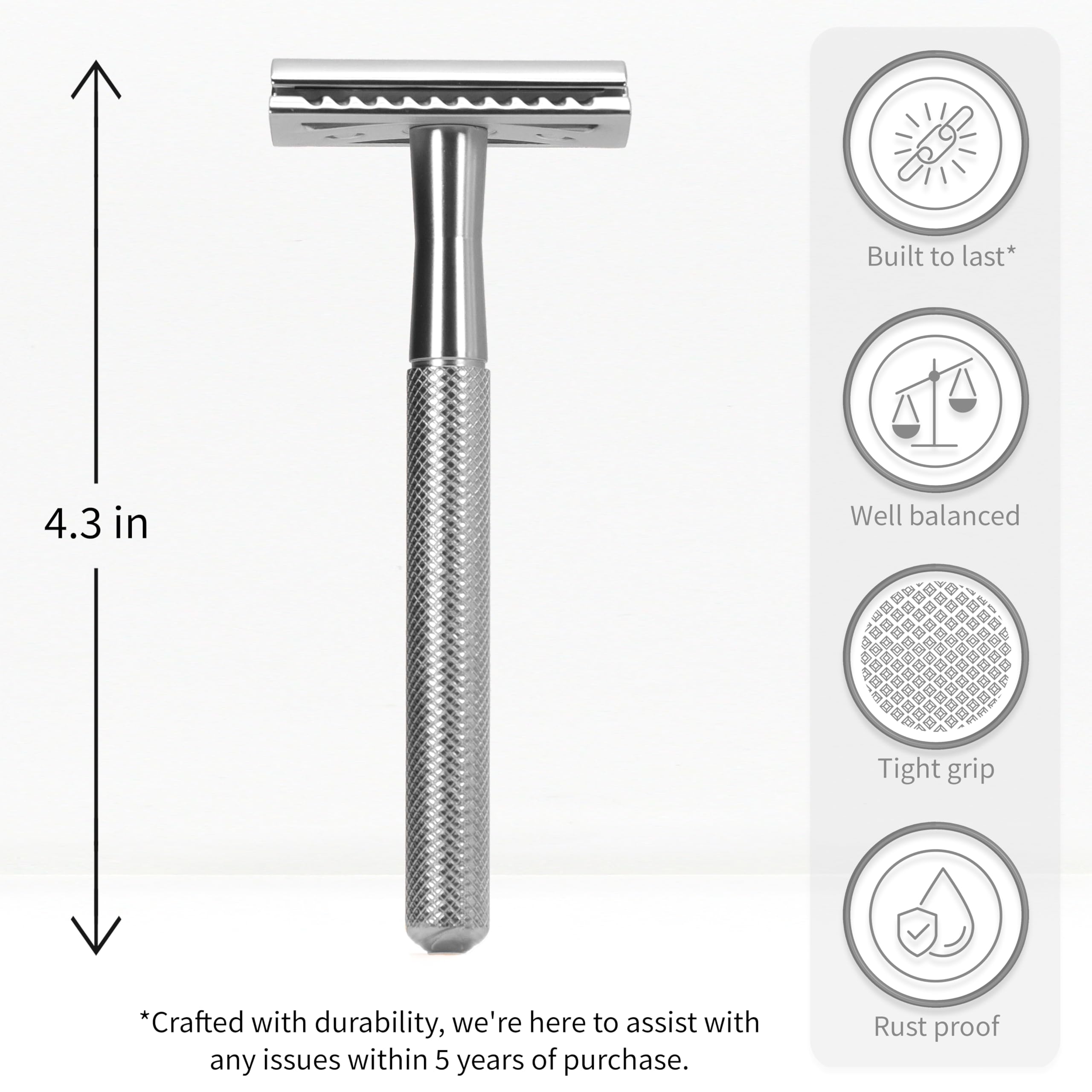 Bambaw five-pack razor blades for lasting use