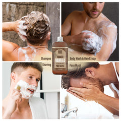 Espuma suave de BAMBOO AND BIRCH para manos y cuerpo.