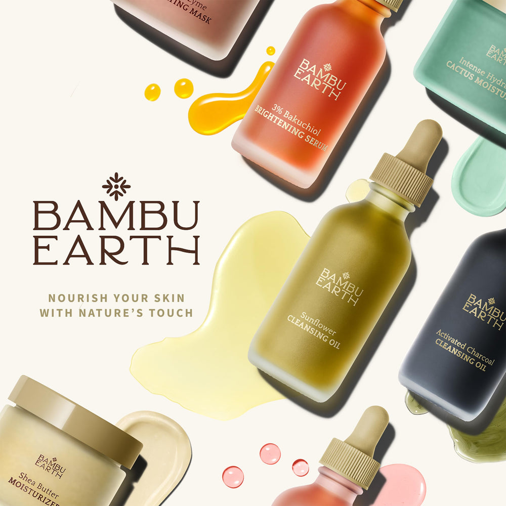BAMBU EARTH Apto para piel seca, madura y sensible.