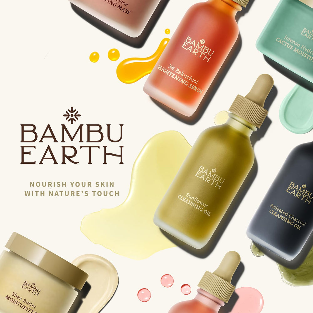BAMBU EARTH moisturizer in daily routine promoting calm, nourished skin