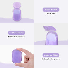 Bamsod lavender-scent sheets provide foaming cleanliness during errands