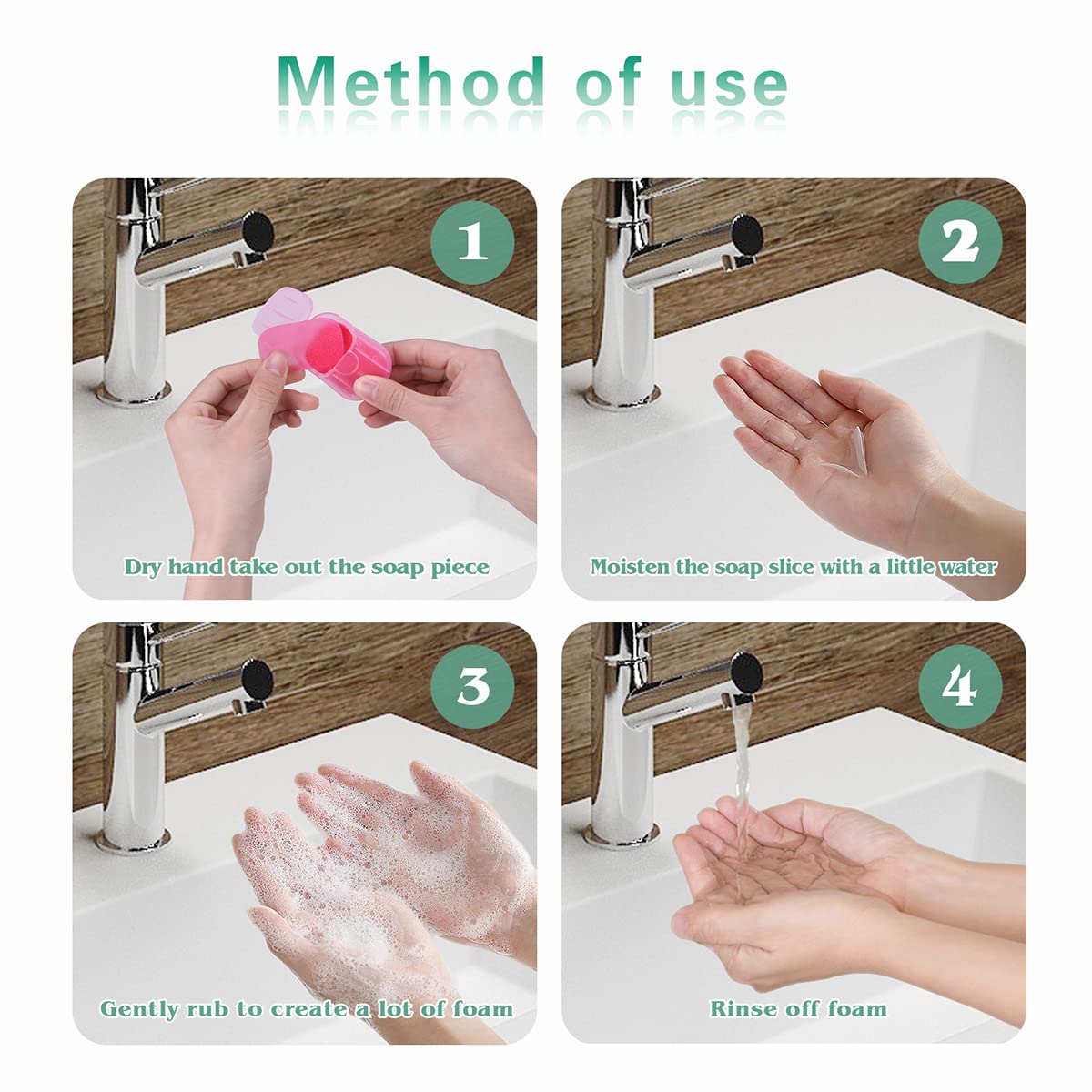 Bamsod milk-scent sheets moisturize while you wash