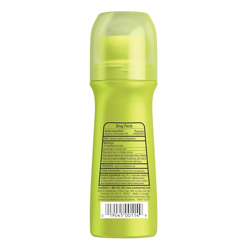 Ban desodorante invisible roll-on, perfecto para uso diario en gimnasio y oficina.