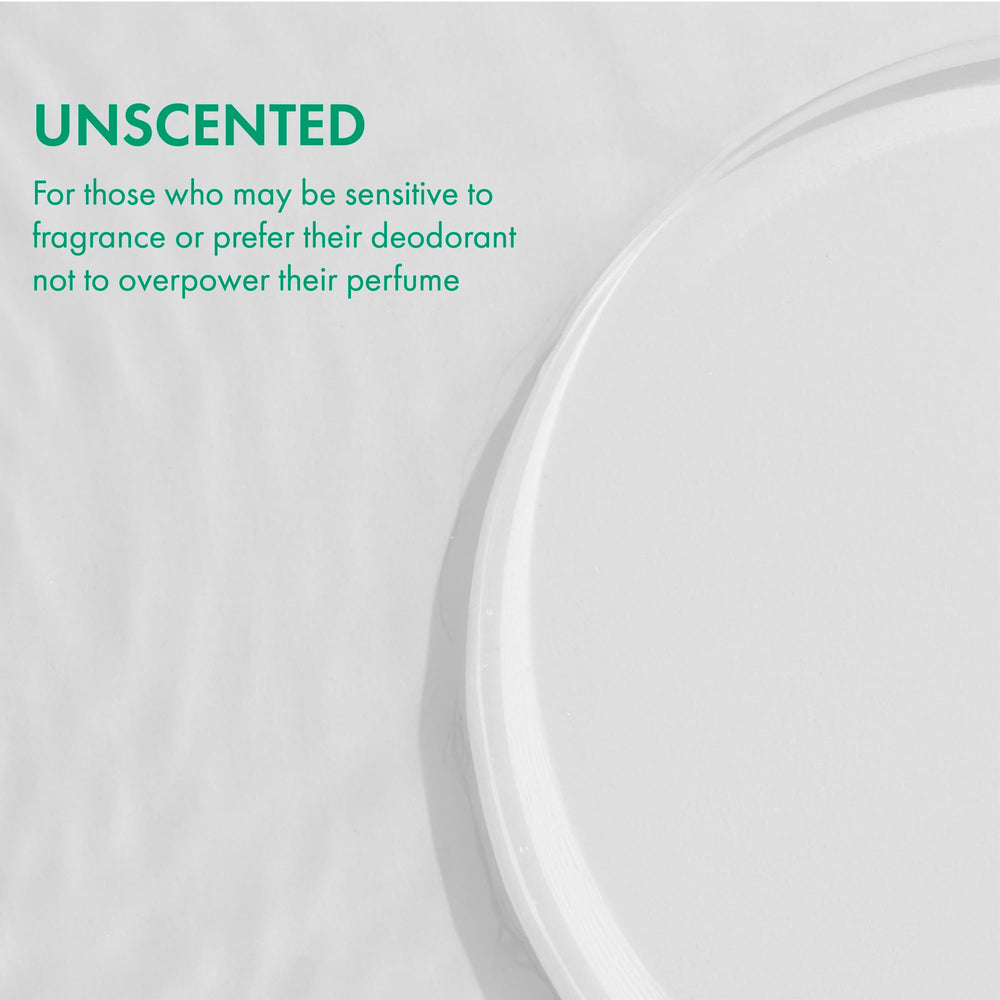 Ban Roll-On provides clear application on skin with no visible residue.