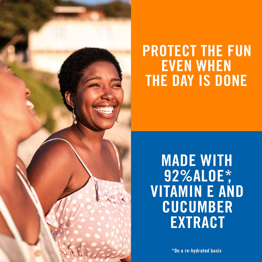 Banana Boat Aloe After Sun Spray – aroma cítrico suave para una experiencia agradable.