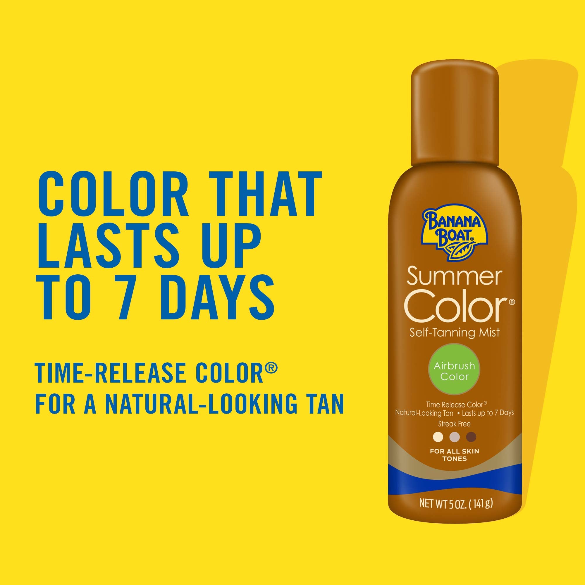 Banana Boat Autobronceador: aplicación-ángulo-cualquier para cobertura precisa.