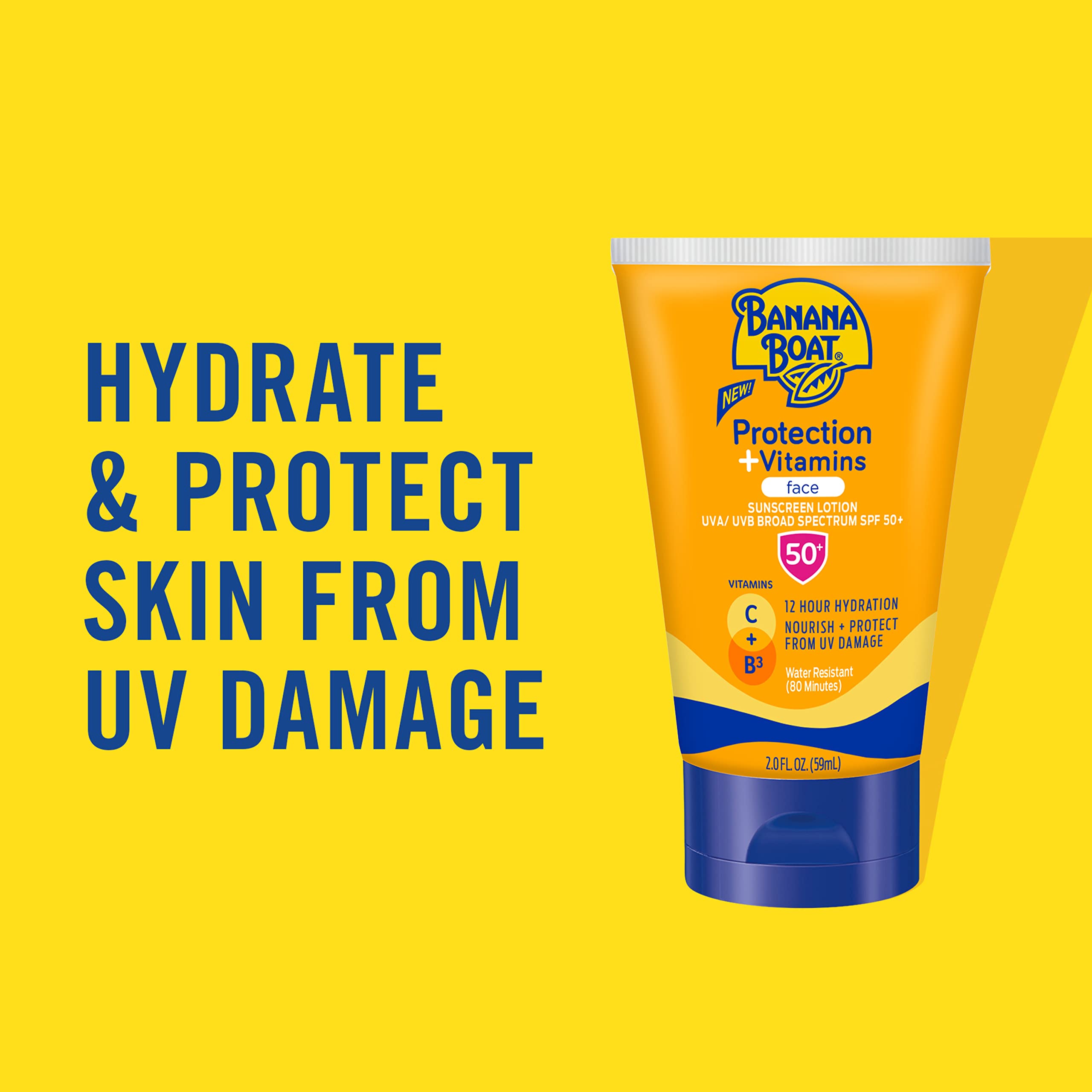 Sunscreen applied under makeup for a smooth, breathable base