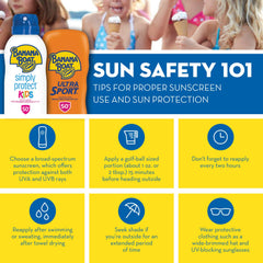 Banana Boat Kids spray SPF100 - aplicación rápida y uniforme