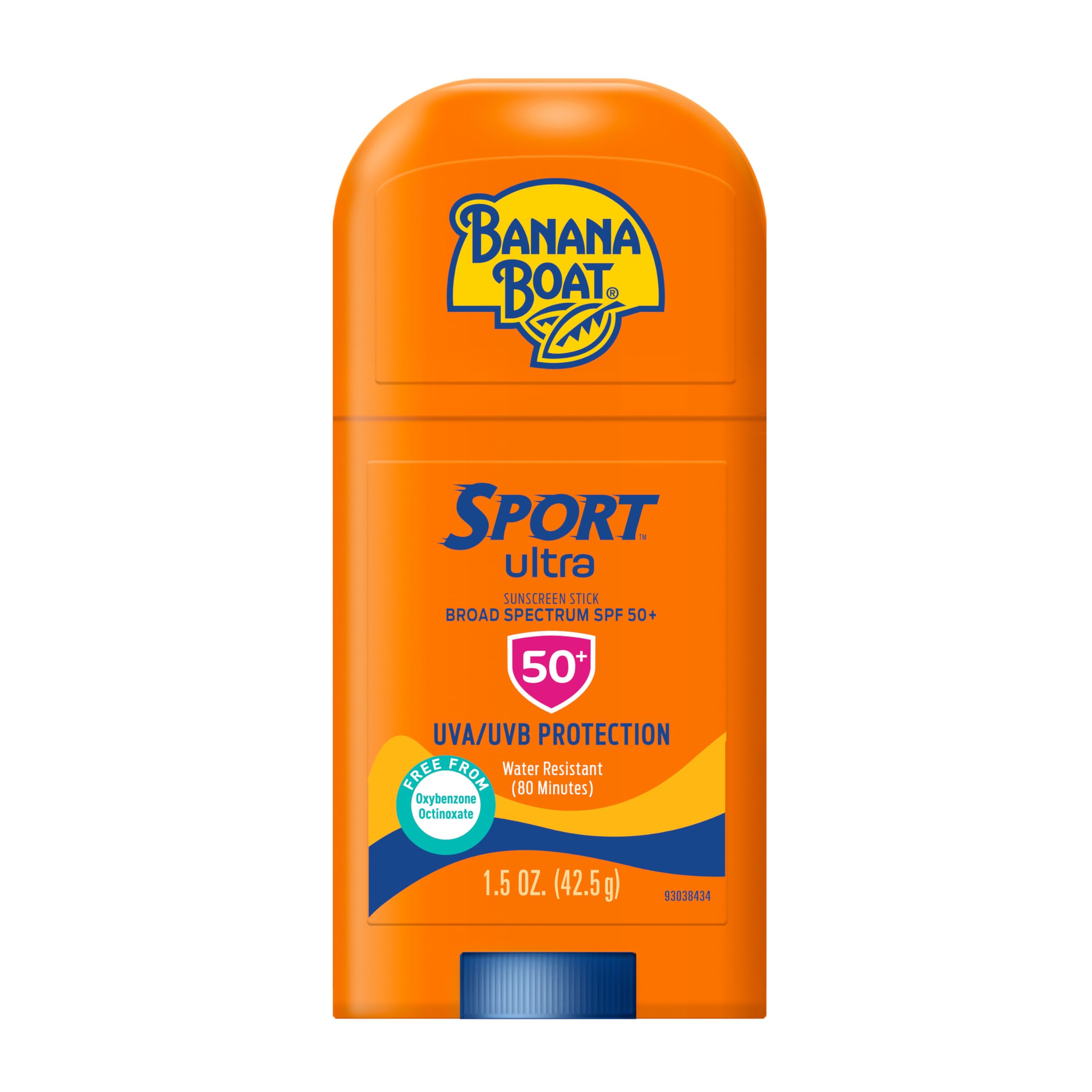 Banana Boat Sport Ultra Barra SPF 50 en aplicación en piel para protección rápida
