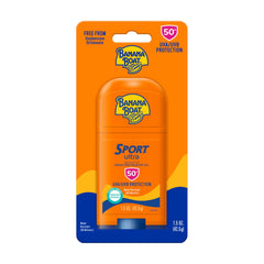 Banana Boat Sport Ultra Barra SPF 50 durante actividad física, protección constante