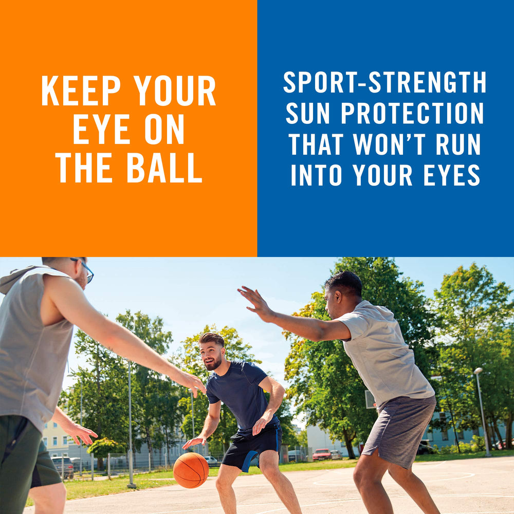 Banana Boat Sport Ultra Cool Zone clear formula provides broad-spectrum protection