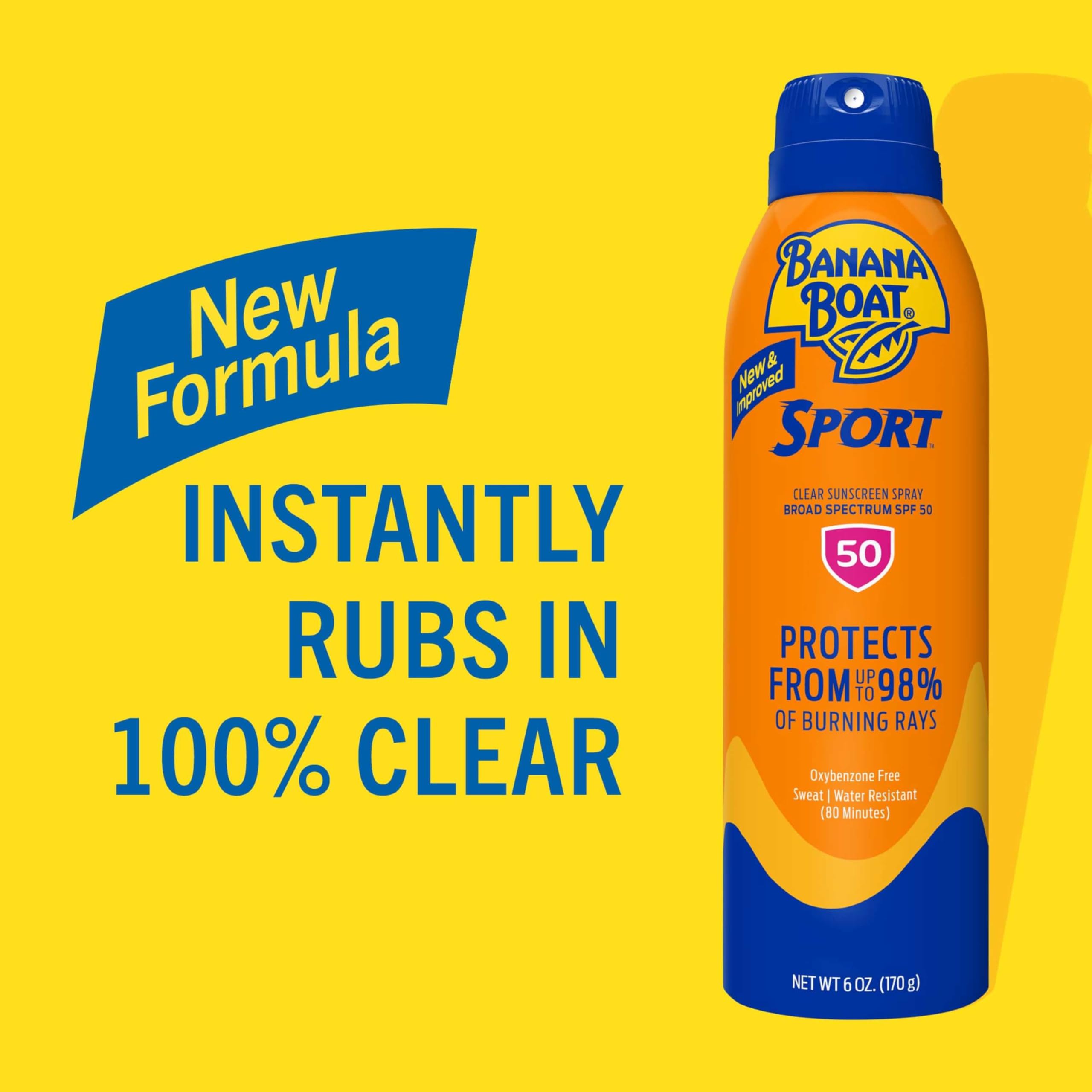 Banana Boat Sport Ultra protector solar no graso para uso diario activo