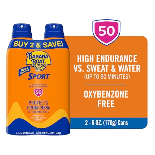 Banana Boat Sport Ultra pack doble, dos frascos para cubrir sesiones prolongadas
