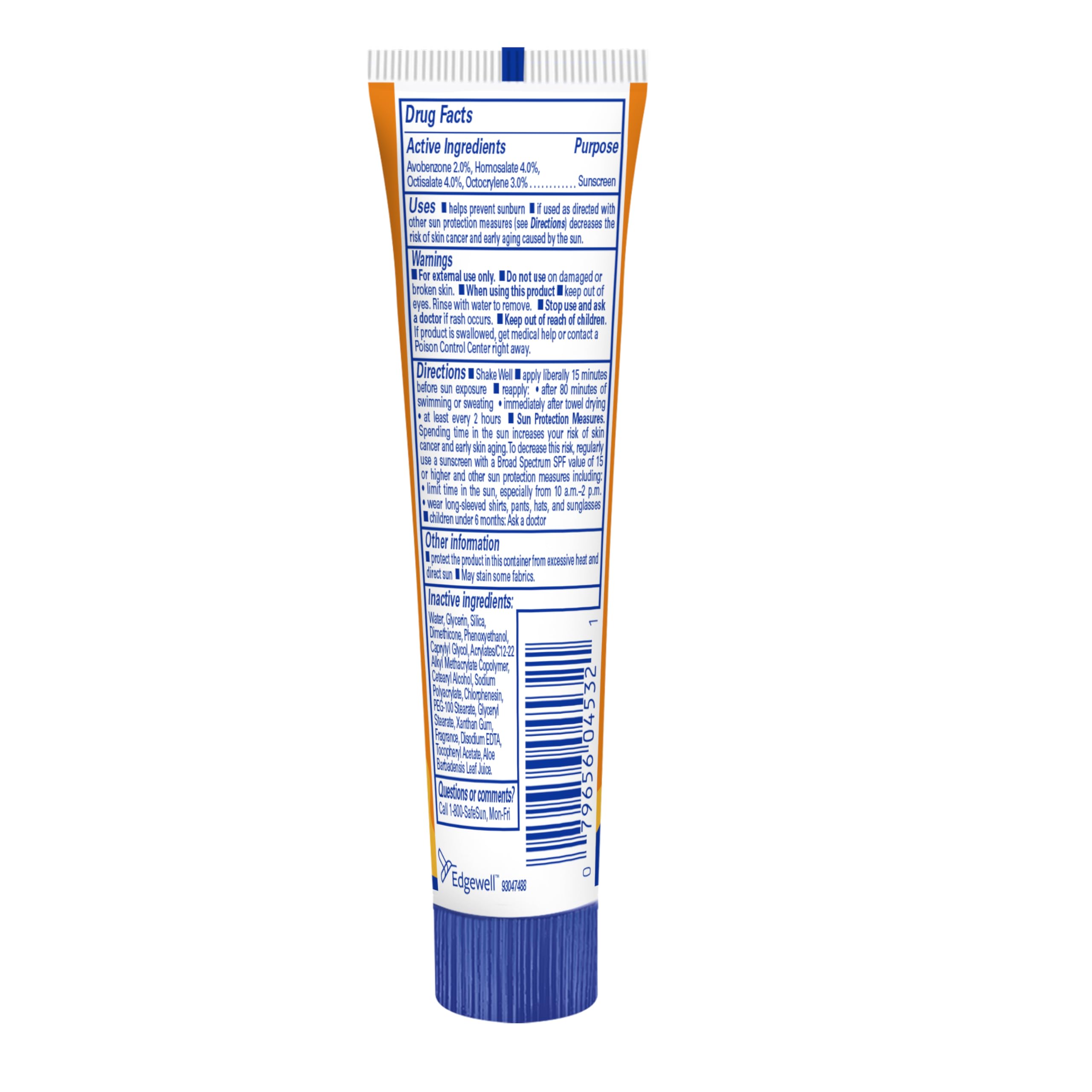 Banana Boat Sport Ultra SPF 30 compact travel sunscreen in bag.