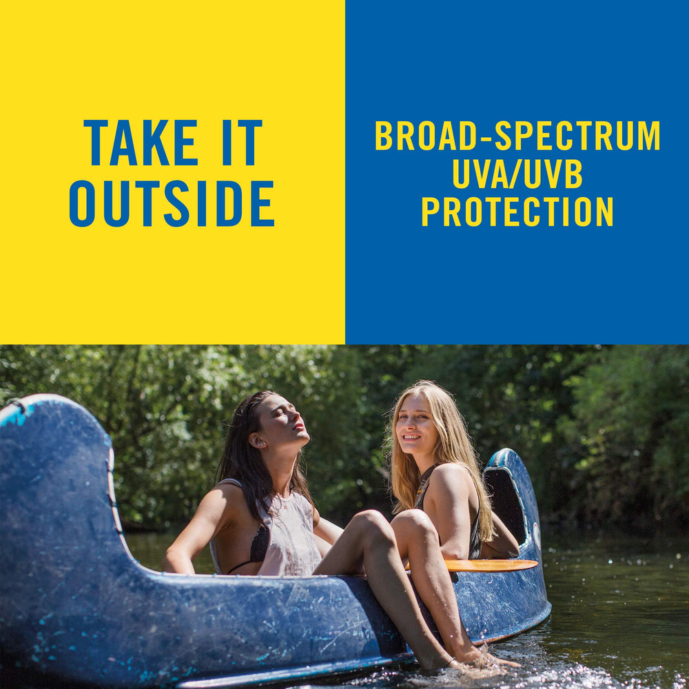 Banana Boat water-resistant up to 80 minutes for active days outdoors.