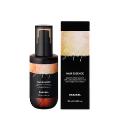 BANANAL Aceite Perfume para Cabello Coreano, envase de 100 ml, brillo tipo vidrio sin peso