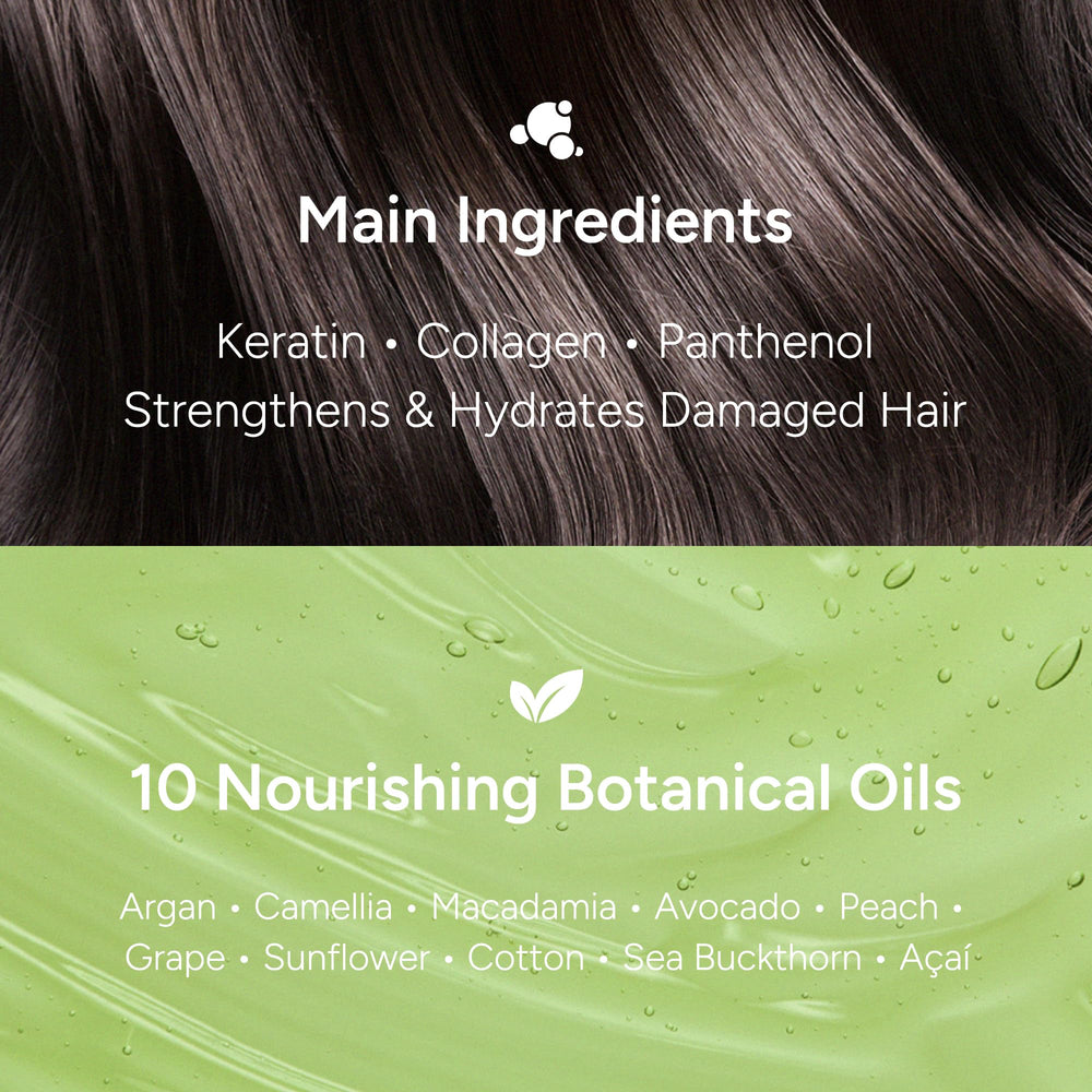 BANANAL mezcla aminoácidos: suavidad y retención de humedad para el cabello.