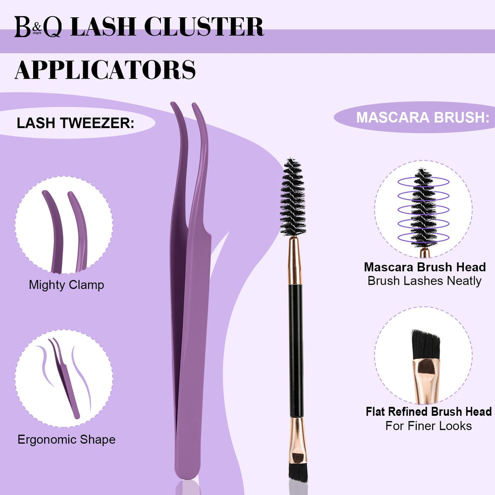 BandQaugen flat lash bands stay comfortable during wear