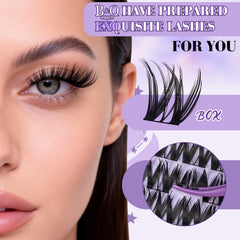 Bandqaugen Flora Lash Applicators Bundle for precise DIY application