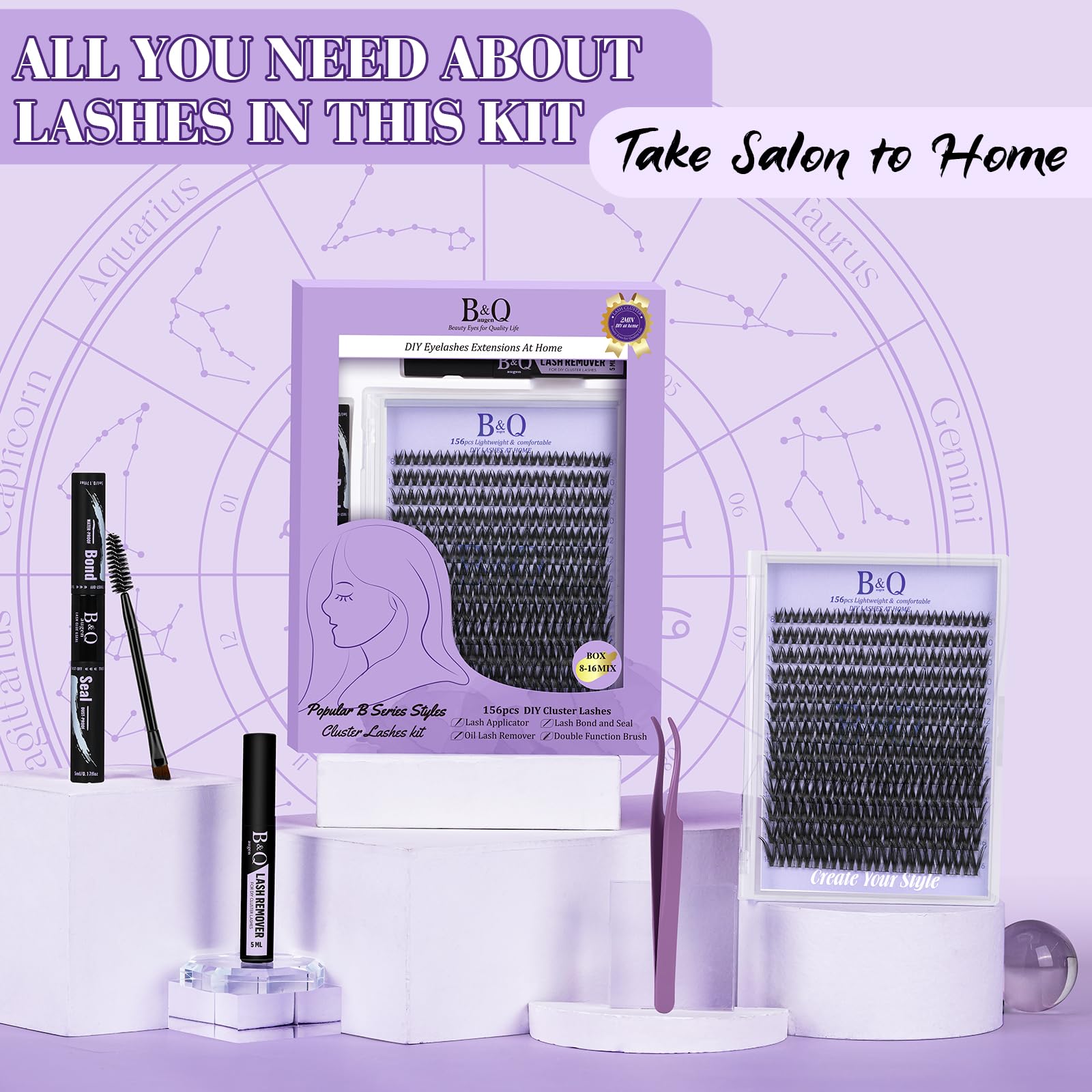 Bandqaugen Flora Lash DCurl lashes offering natural volume