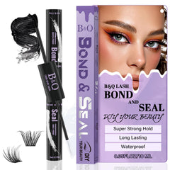 B&Qaugen Lash Bond and Seal 10ml bottle showing long-lasting hold.
