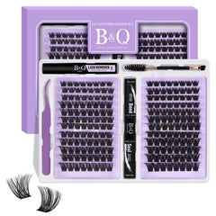 BandQaugen lash extension kit 192 pcs for easy DIY lash styling