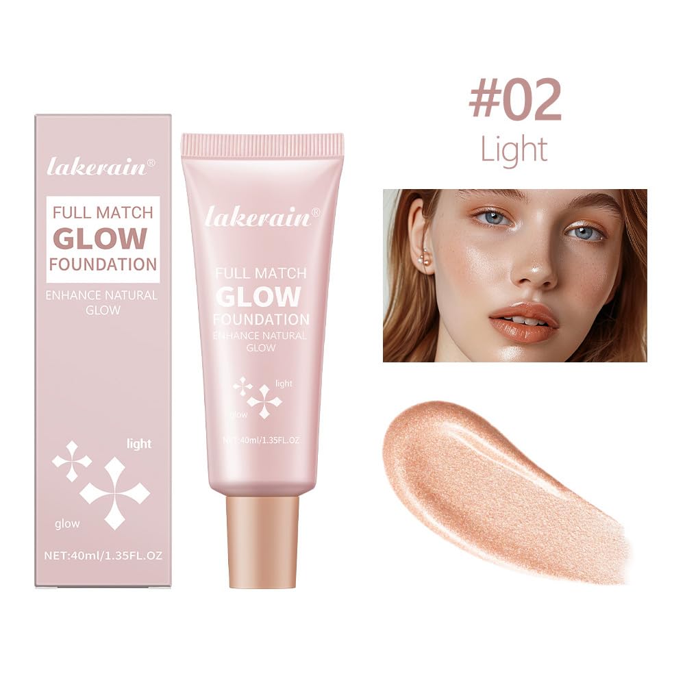 BANGFENG Glotion swatch on skin reveals dewy, luminous finish