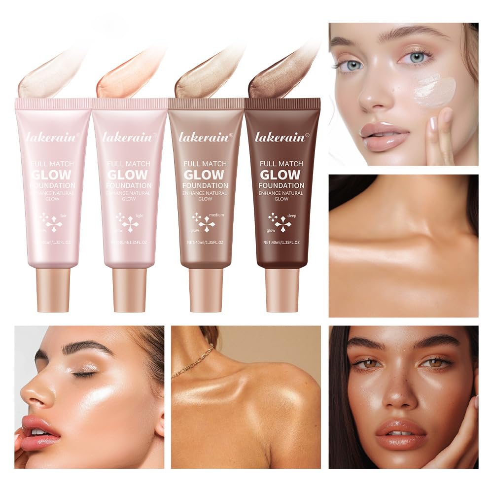 Bangfeng Glotion swirled with foundation for added radiance.