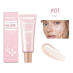 BANGFENG Glotion swirl-on-skin demonstrates dewy radiance
