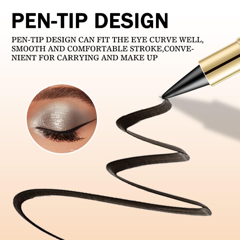 Bangfeng eyeliner glides smoothly for precise lines and comfortable wear.