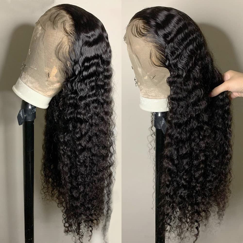 Bangjazz virgin Brazilian hair 13x4 lace for seamless scalp blend.