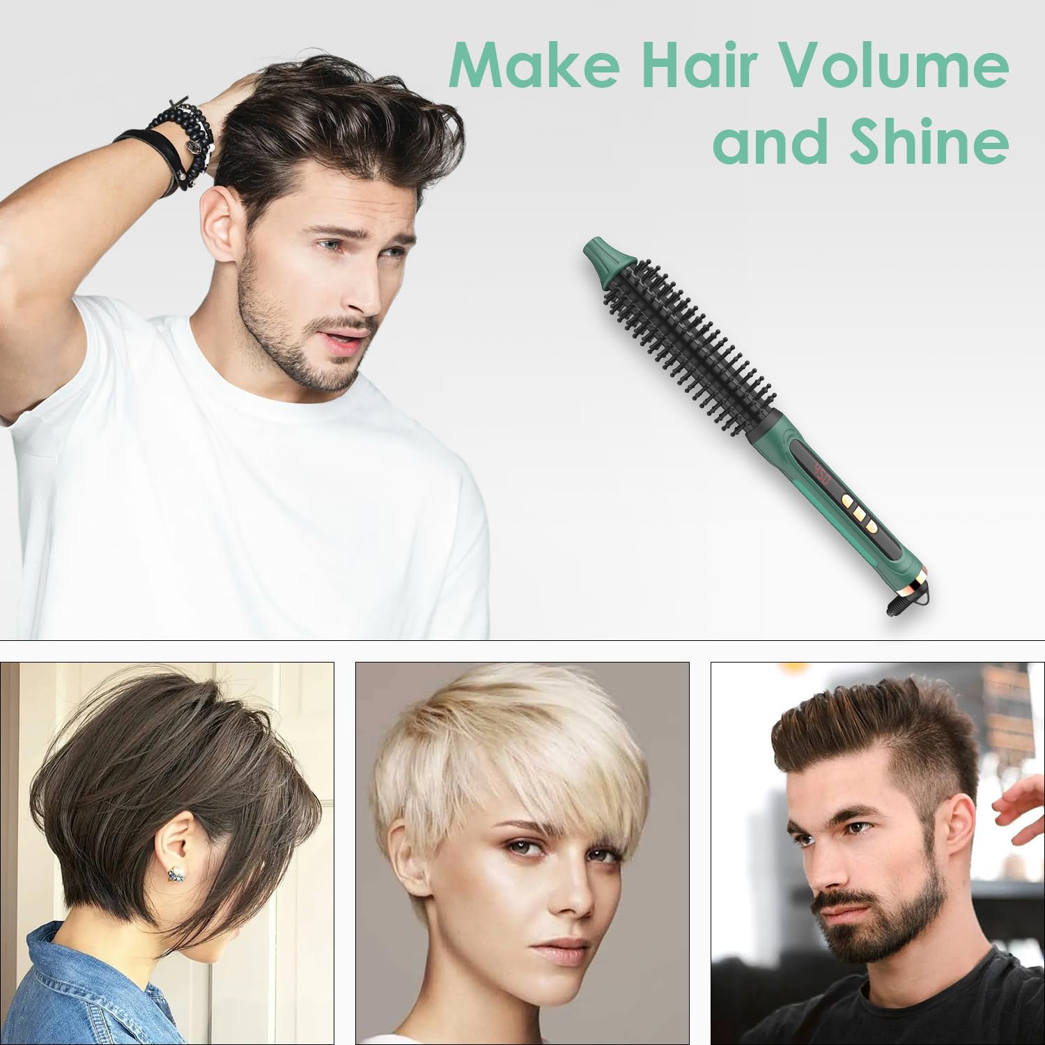 BANGMENG anti-scald bristles and long handle enhance safe, comfortable use.
