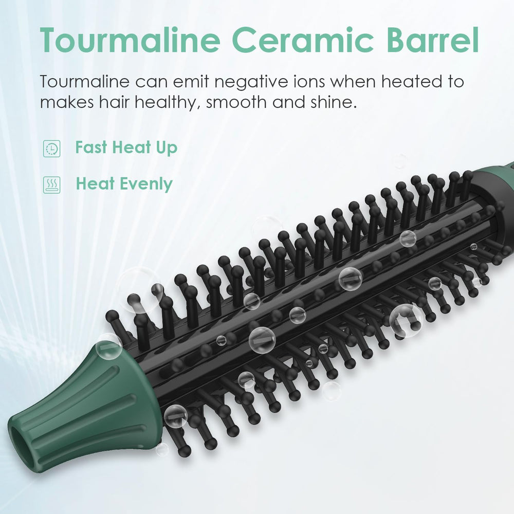 BANGMENG Mini Thermal Round Brush features anti-scald bristles for safe styling.