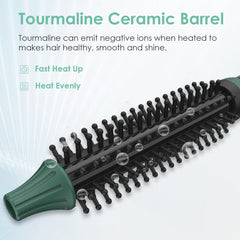 BANGMENG Mini Thermal Round Brush features anti-scald bristles for safe styling.