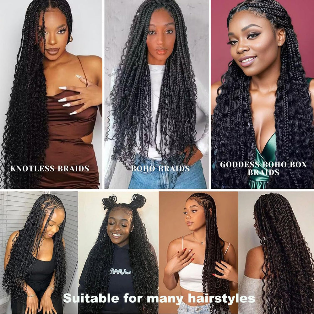 Bangxunk 150g pack provides fuller bulk for braiding looks