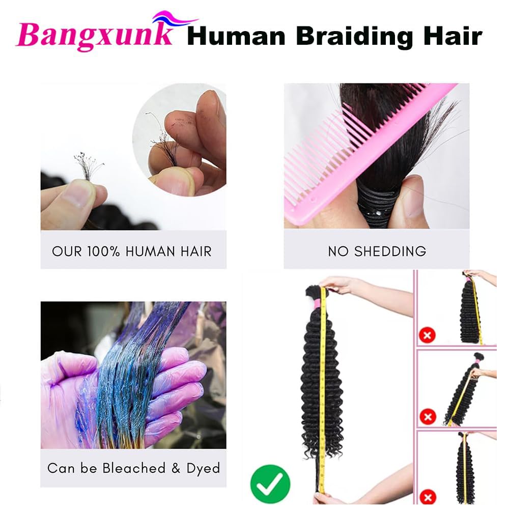 Bangxunk water wave texture suited for boho braids