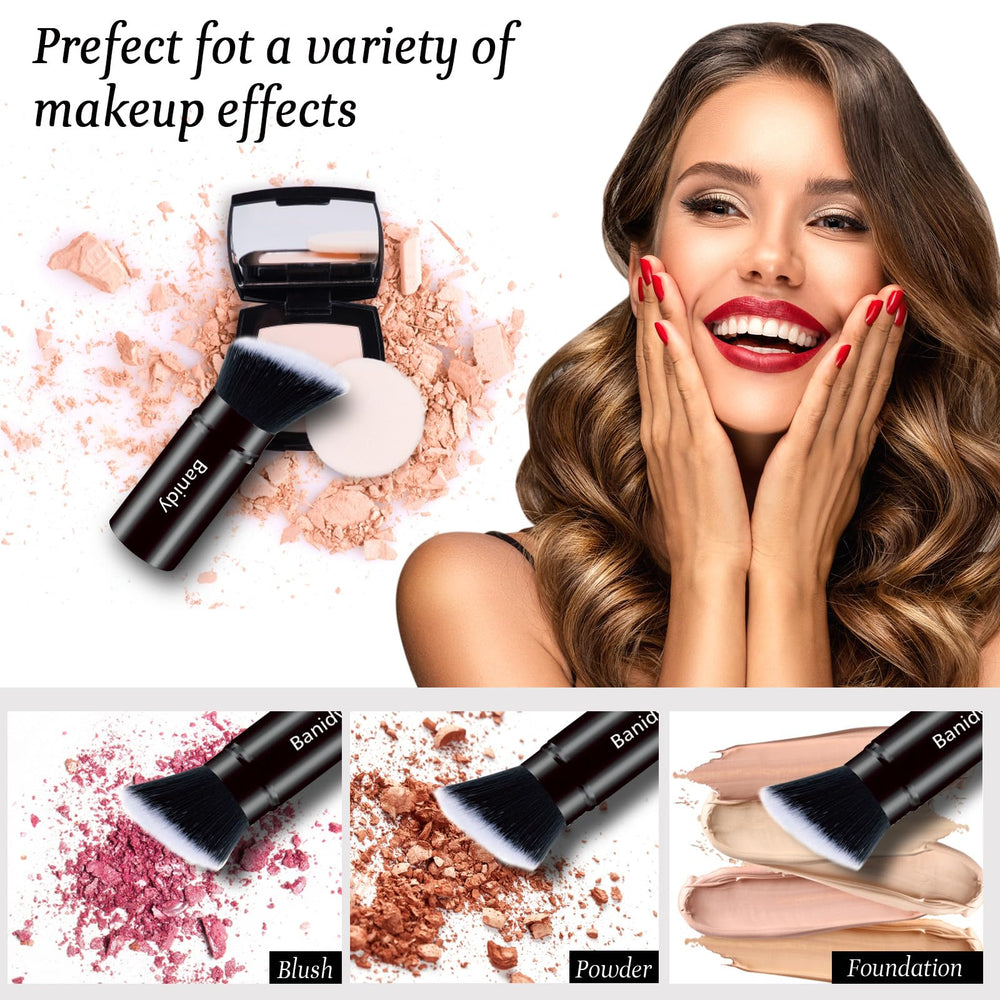 Banidy stylish aluminum tube keeps brush durable and easy to carry.