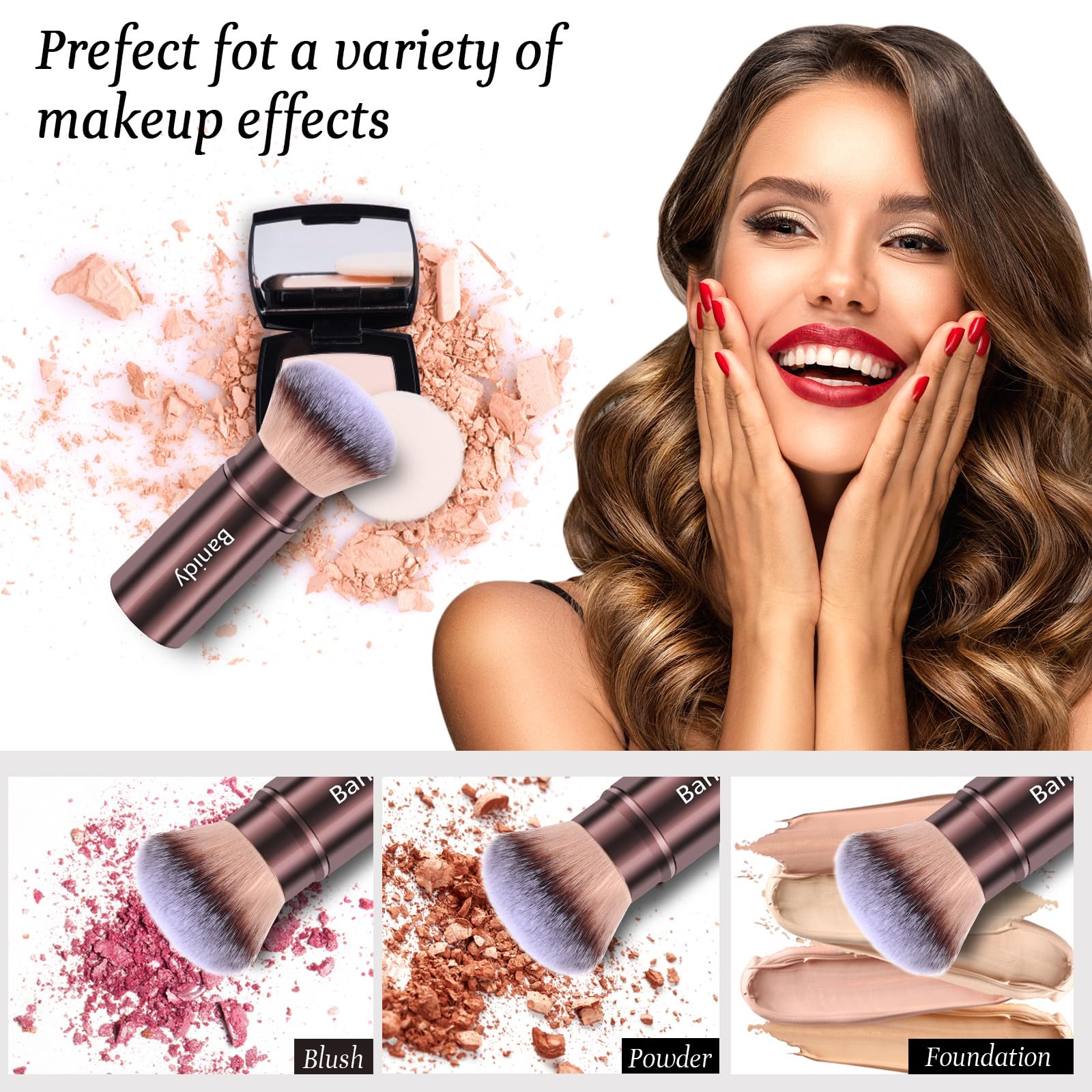 Banidy lightweight aluminum-tube brush balances durability and comfort.
