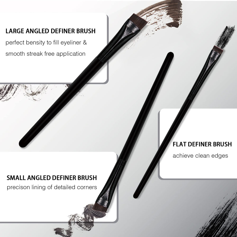Banidy multiuse brush head suits eyeshadow and gel.