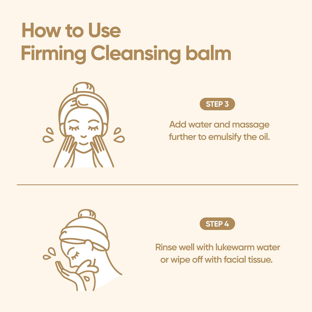 Sleek vegan packaging of Banila Co Clean It Zero Firming Cleansing Balm.
