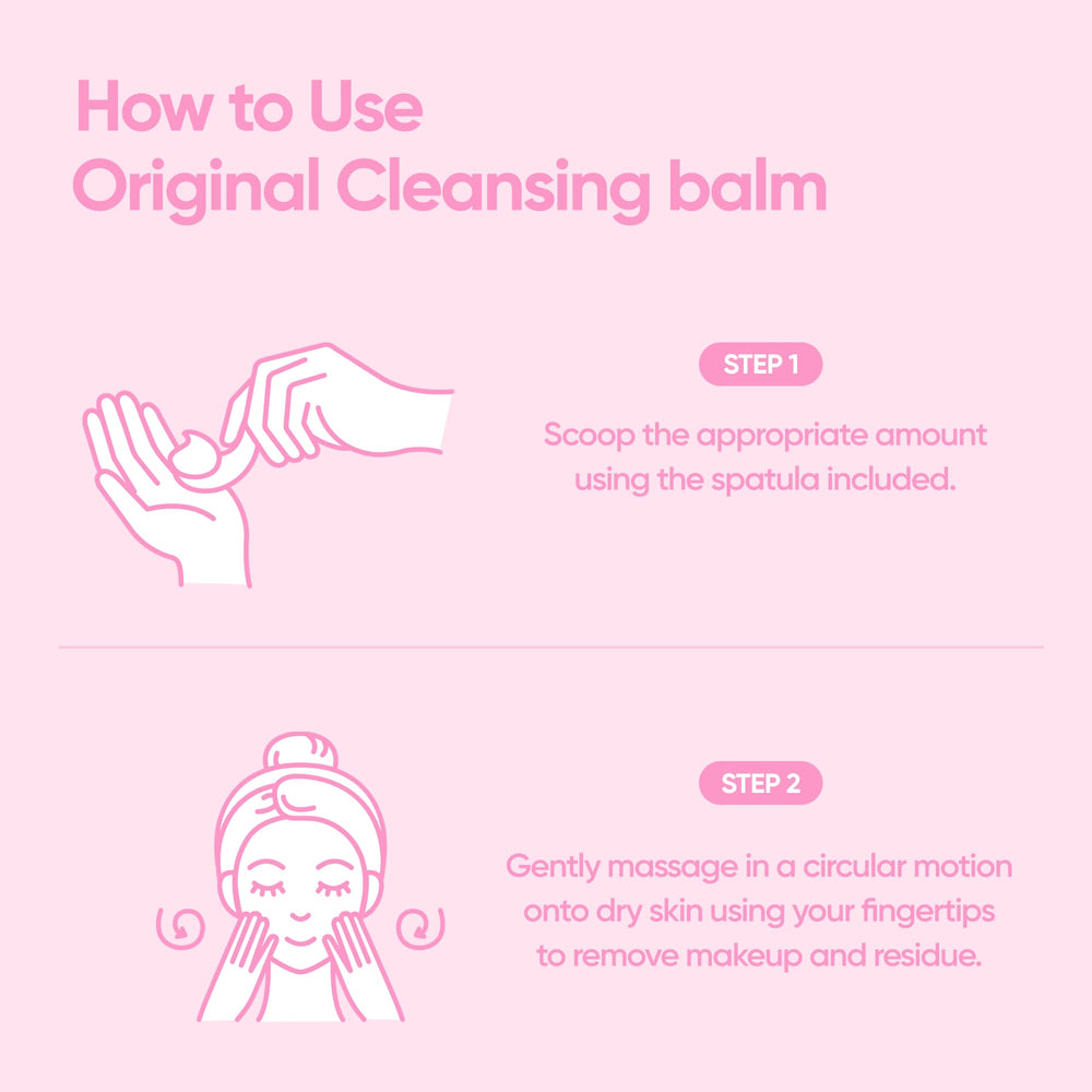 Banila Co Clean It Zero Original balm-to-oil transition demonstrates texture that cleanses in one step