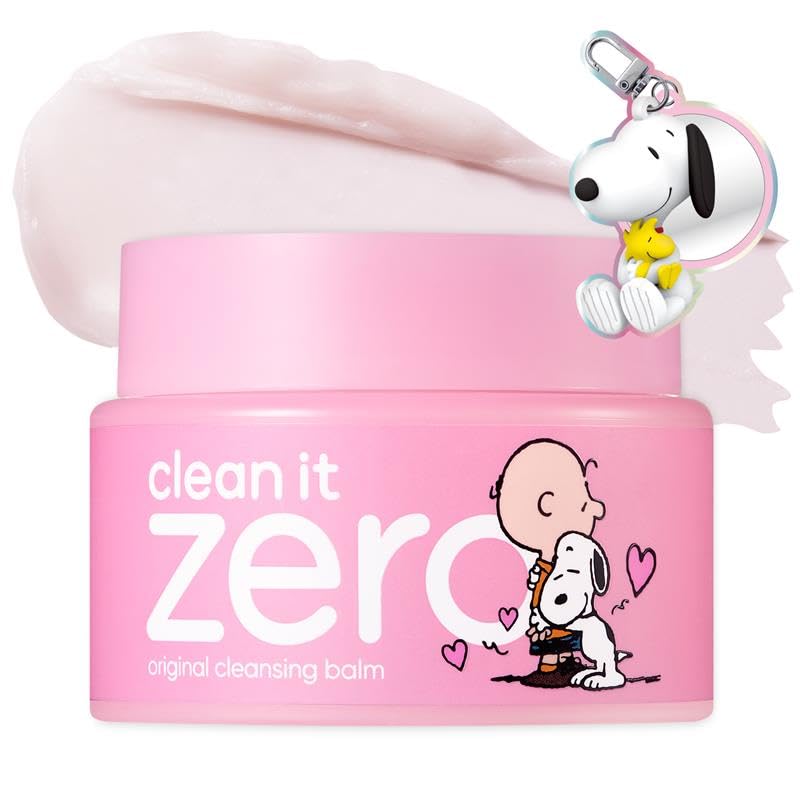 Banila Co Clean It Zero Original Snoopy: disuelve maquillaje resistente al agua con textura suave.