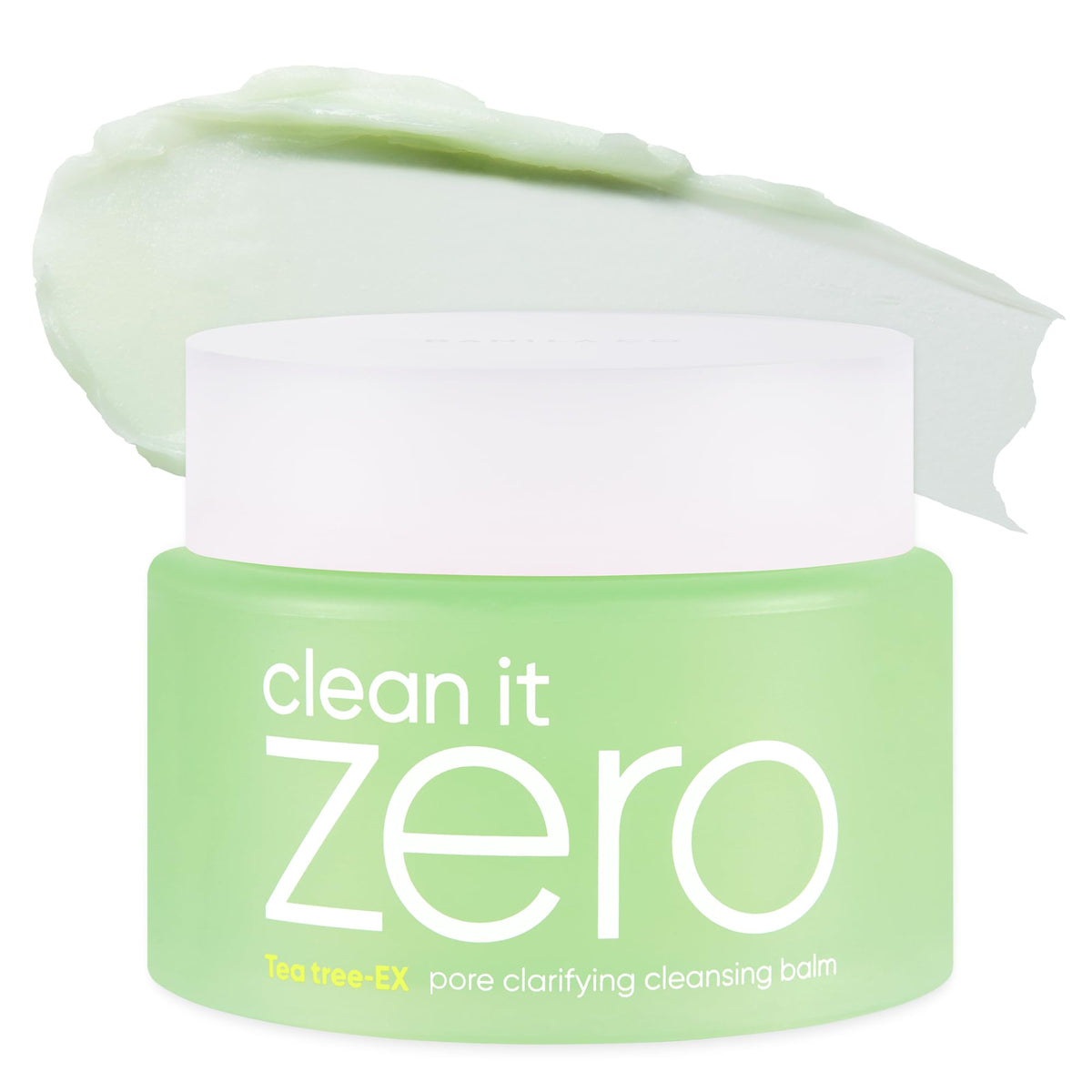 BANILA CO Clean It Zero Pore Clarifying cleansing balm texture close-up for makeup removal and oil balance