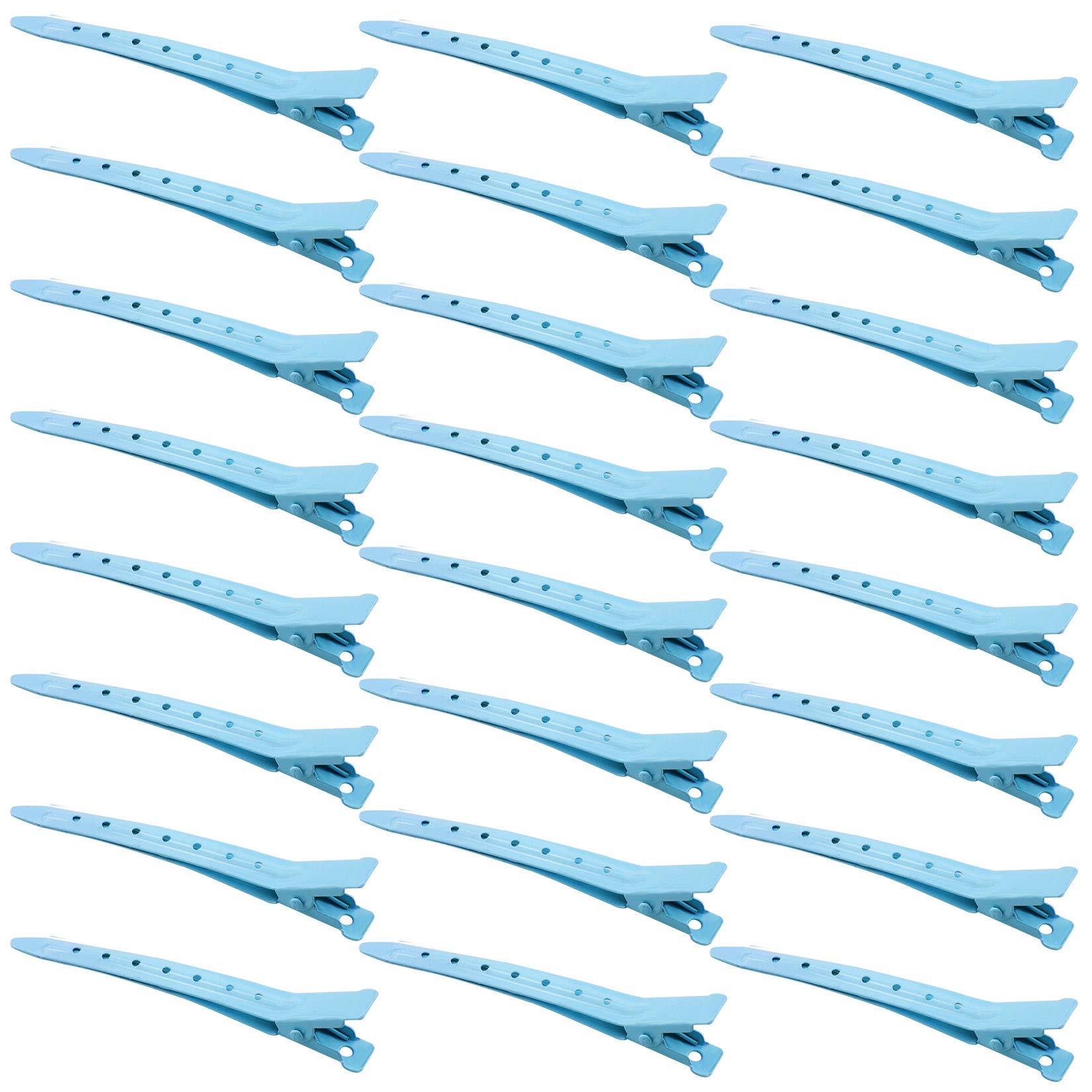 Bantoye duck bill clip showing 3.35-inch hold for hair styling