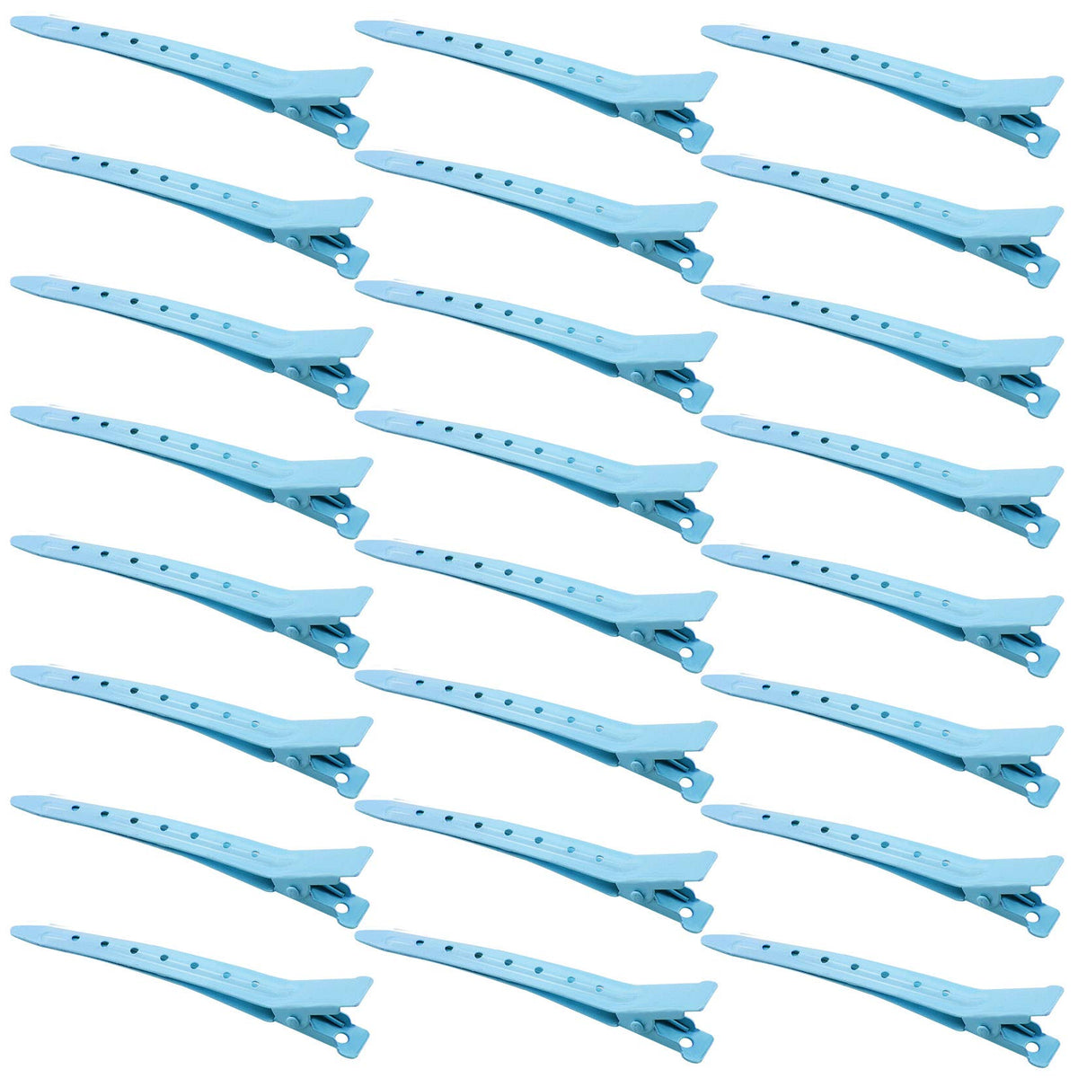 Bantoye duck bill clip showing 3.35-inch hold for hair styling