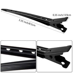 Bantoye hair-sectioning clip used during curling and drying
