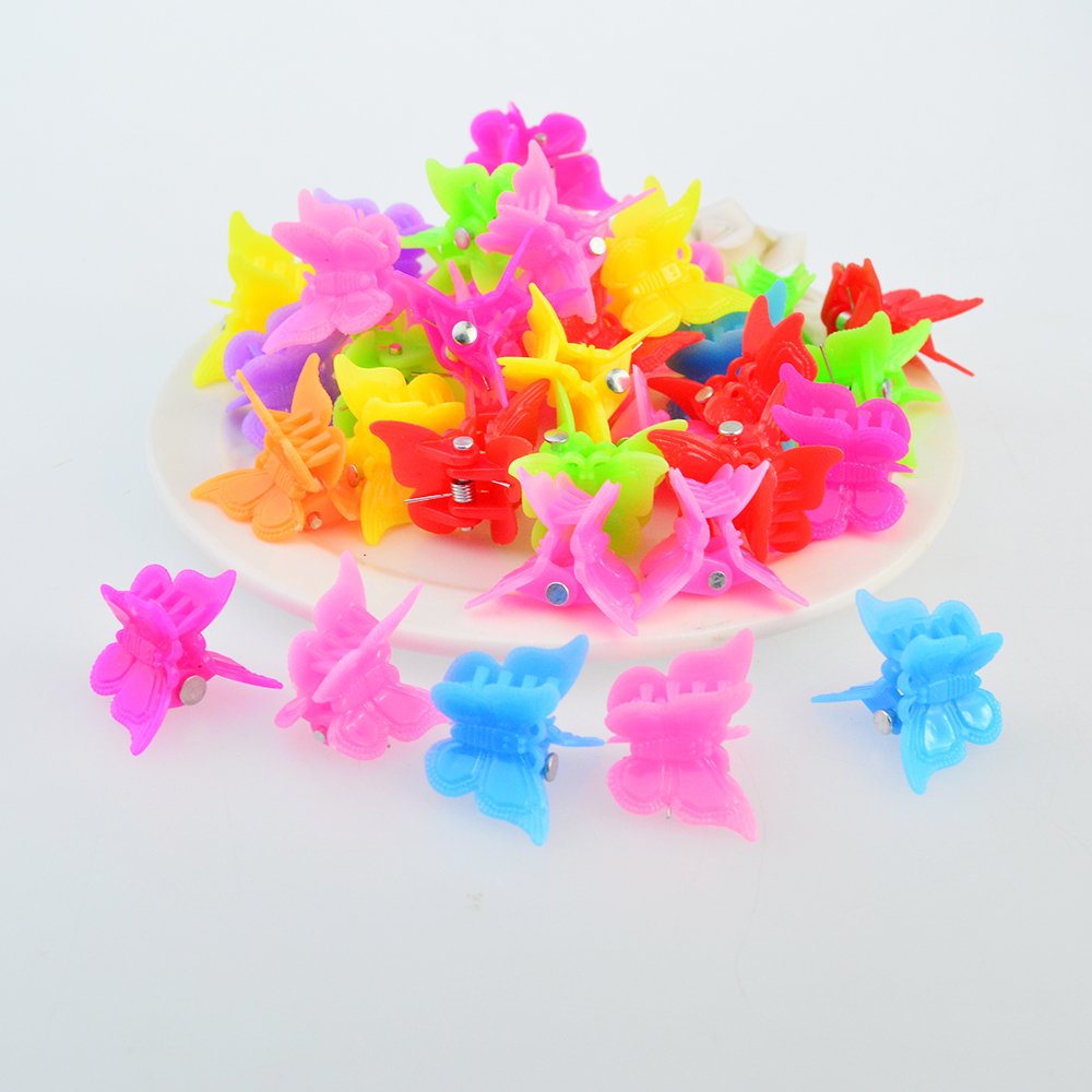 Pinza para cabello Bantoye de mariposa, práctica para secado y peinado.